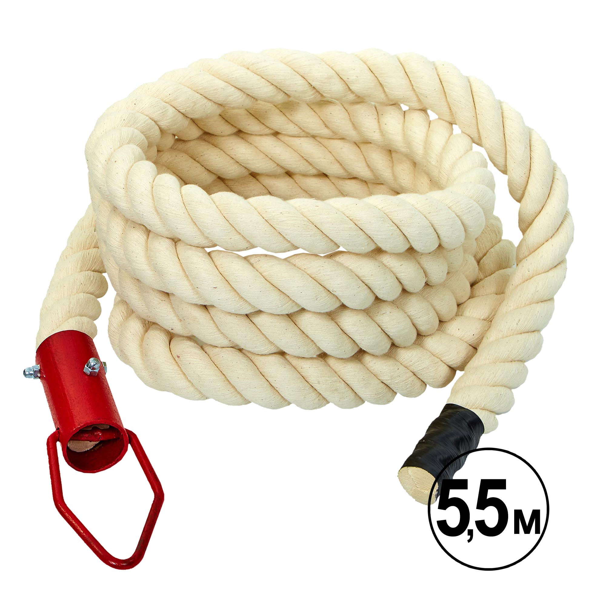 

Канат спортивный для лазанья с креплением (5,5 м) SO-5303
