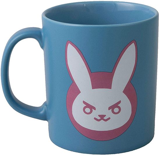 

Чашка JINX Overwatch - D.VA Ceramic Mug 325 ml Blue/Pink