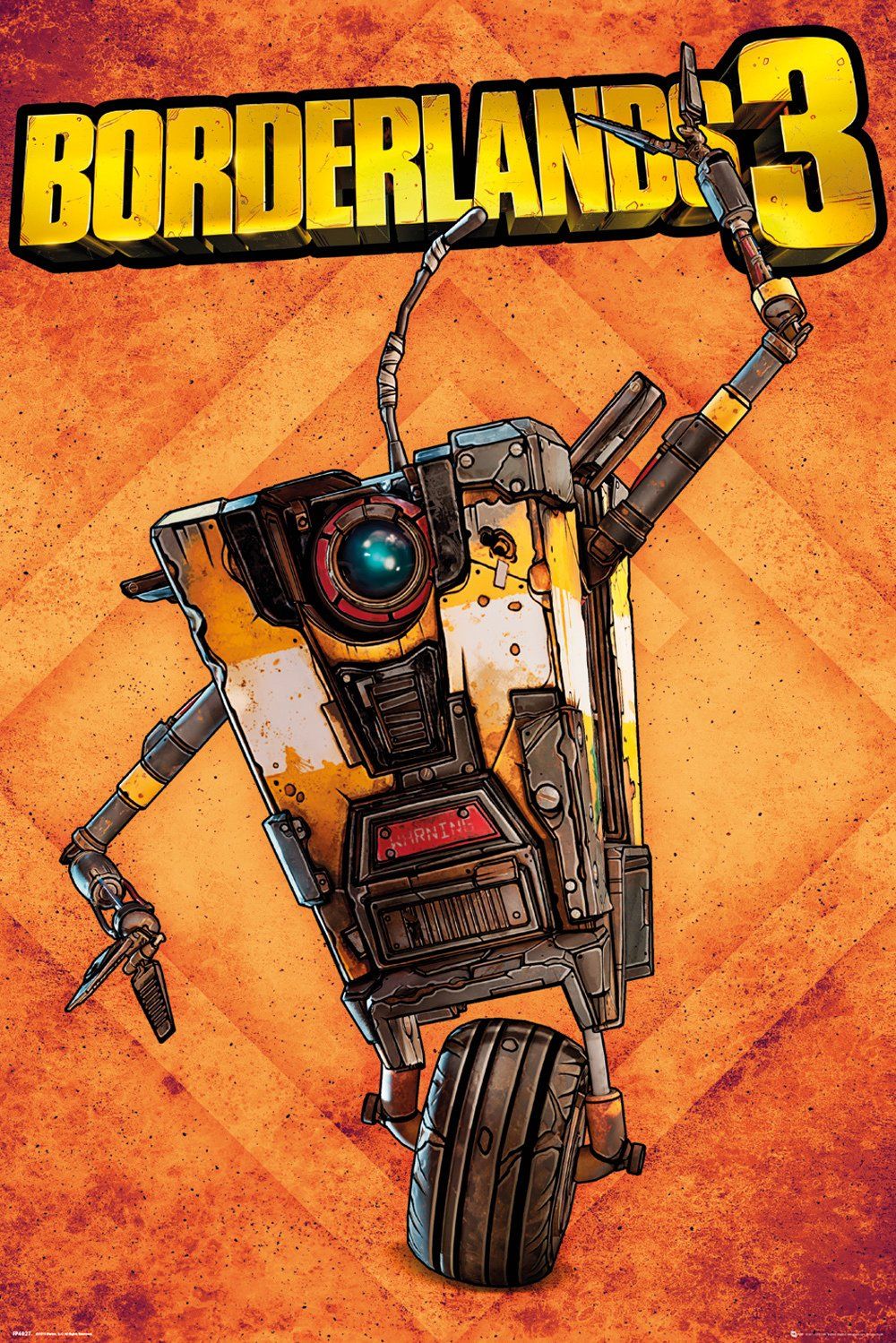 

Постер GB eye Borderlands 3 - Claptrap Maxi Poster (FP4827) 610 x 915 мм
