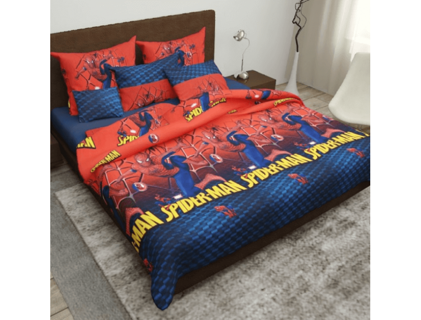 

Детский комплект постельного белья KrisPol "Спайдер мен" Полуторный