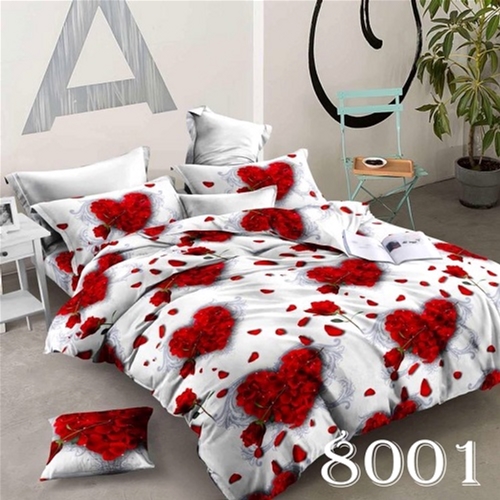 

Комплект постельного белья Pretty 8001 Евро