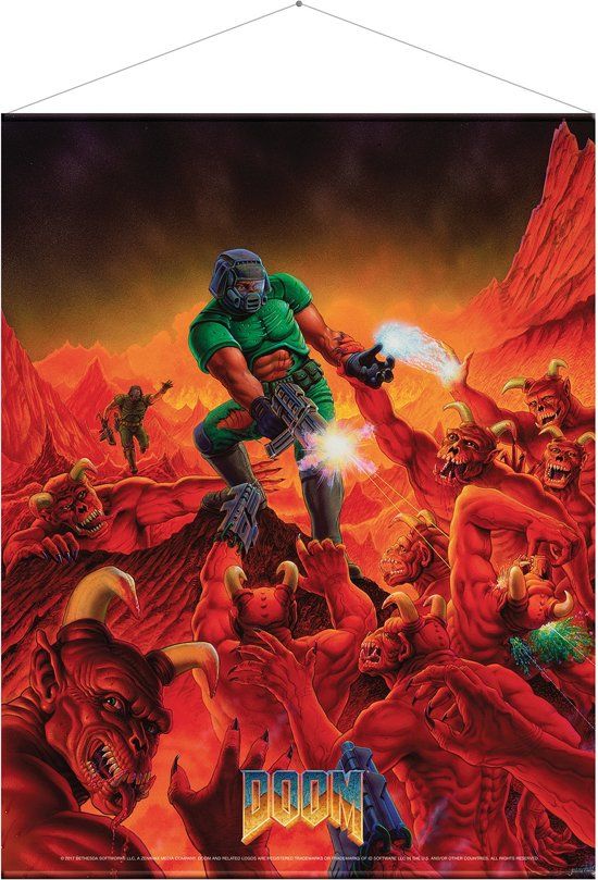 

Гобелен Gaya Doom Wallscroll - Retro 770 x 1000 мм