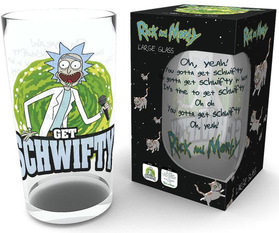 

Стакан GB eye Rick and Morty - Get Schwifty Glasses (GLB0162)