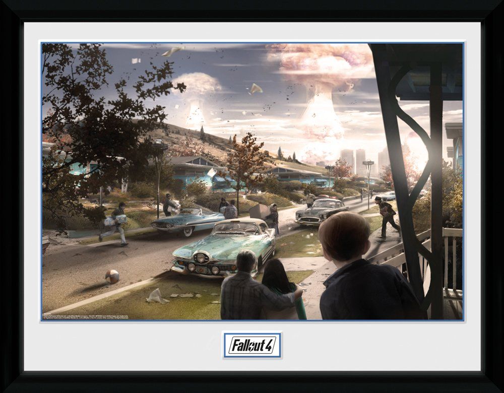 

Постер в рамке GB eye Fallout 4 - Sanctuary Hills Panic Framed Poster 300 x 400 мм