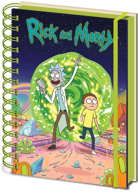 

Блокнот Pyramid International Rick and Morty Portal
