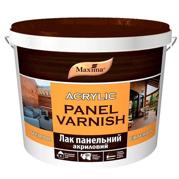 

Лак панельний акриловий Maxima - 5 кг, глянцевий
