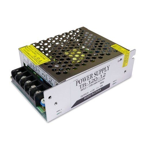 

Блок питания Sneha для светодиодной ленты 12 В 40х110х80 мм (10A/120W)