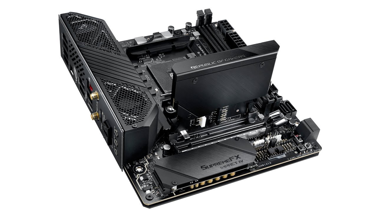 

Материнcкая плата ASUS CROSSHAIR_VIII_IMPACT sAM4 X570 2xDDR4 PCIe 4.0 Wi-Fi!!!BT mITX