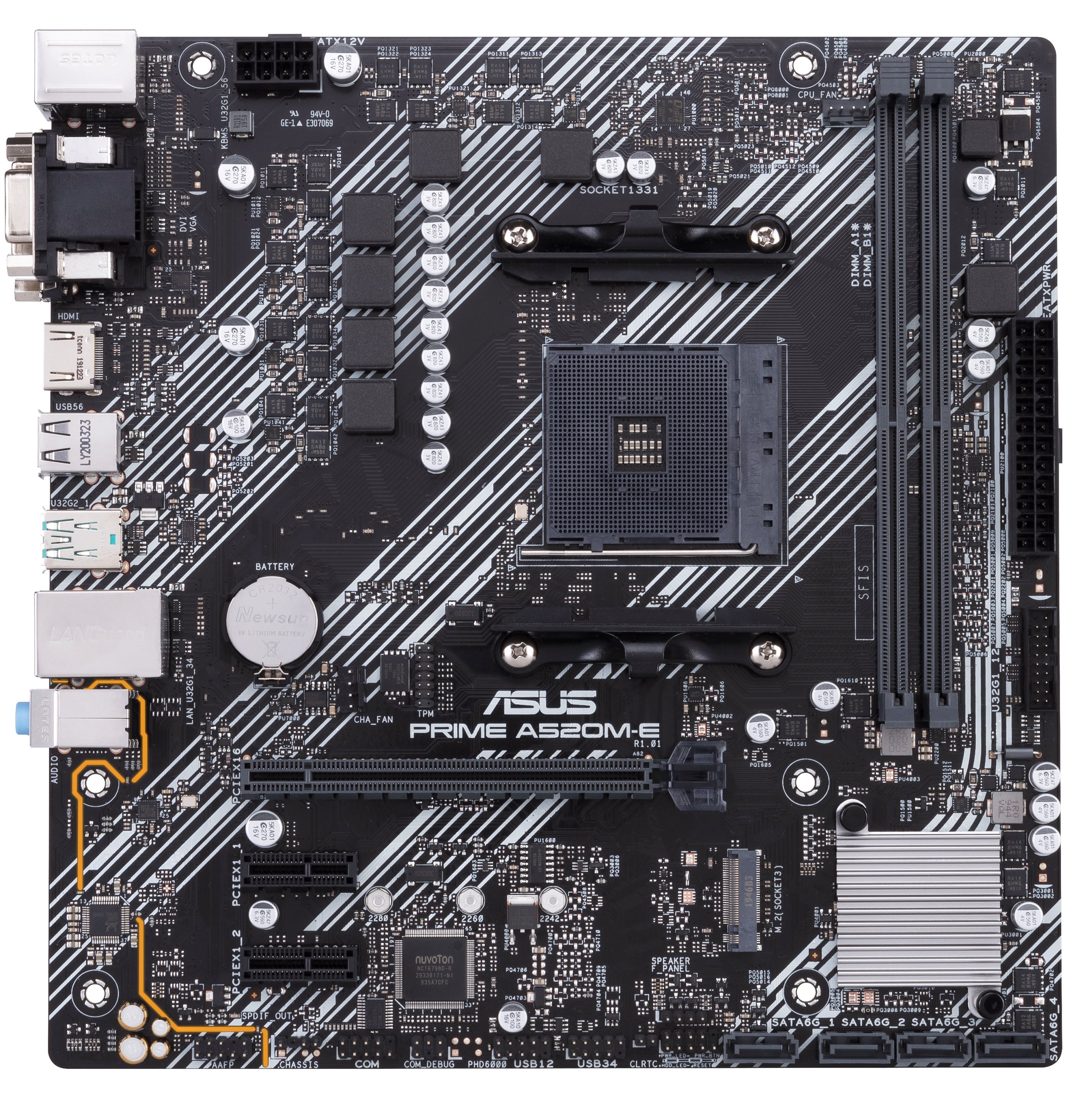 

Материнcкая плата ASUS PRIME_A520M-E sAM4 A520 2xDDR4 HDMI-DVI-VGA mATX