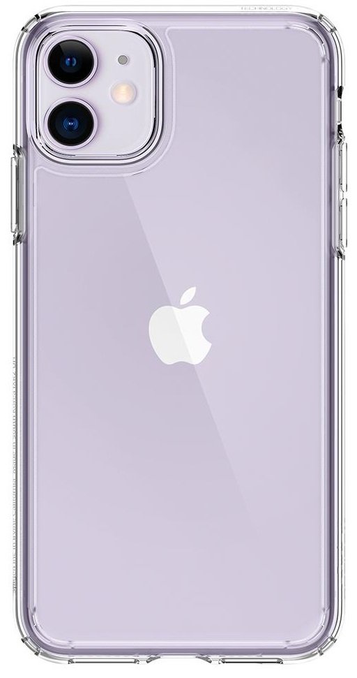

Чехол Spigen для iPhone 11 Ultra Hybrid, Crystal Clear