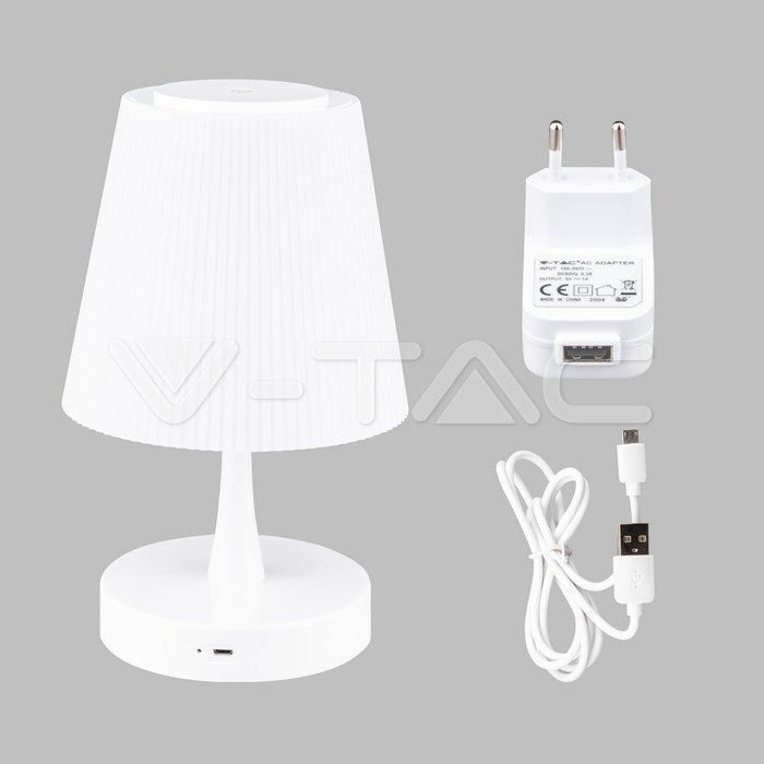 

V-TAC Настольная лампа V-TAC, SKU-8930, 5W, LED, аккумуляторная
