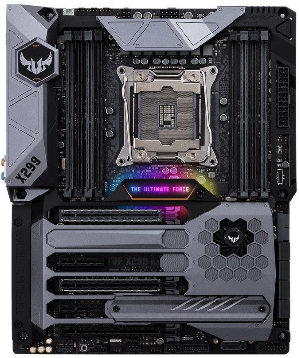 

Материнская плата ASUS TUF_X299_MARK_1 s2066 X299, 8xDDR4, M.2, Illumination, ATX