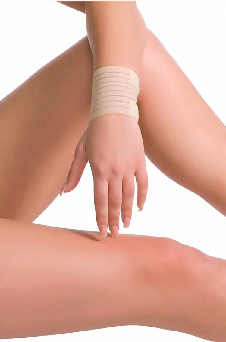 

Эластичный бандаж на лучезапястный сустав MedTextile 8502 Бежевый L/XL