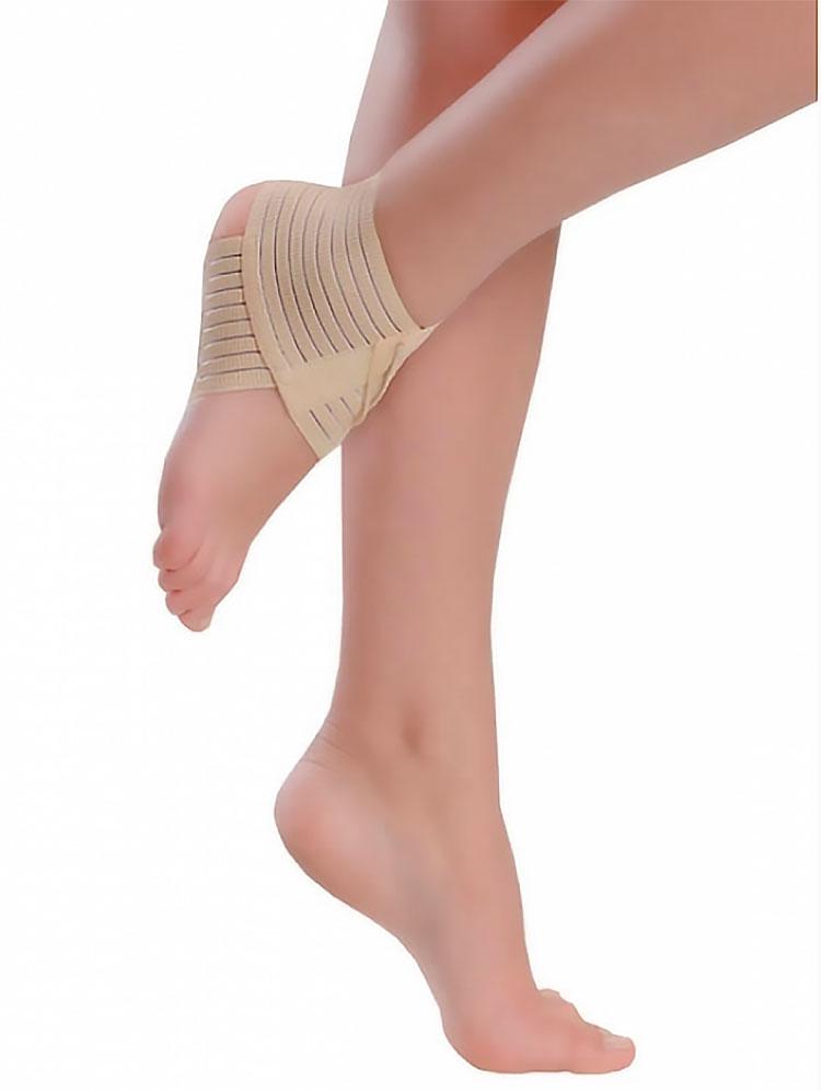 

Бандаж на голеностопный сустав эластичный MedTextile 7011 Бежевый XL