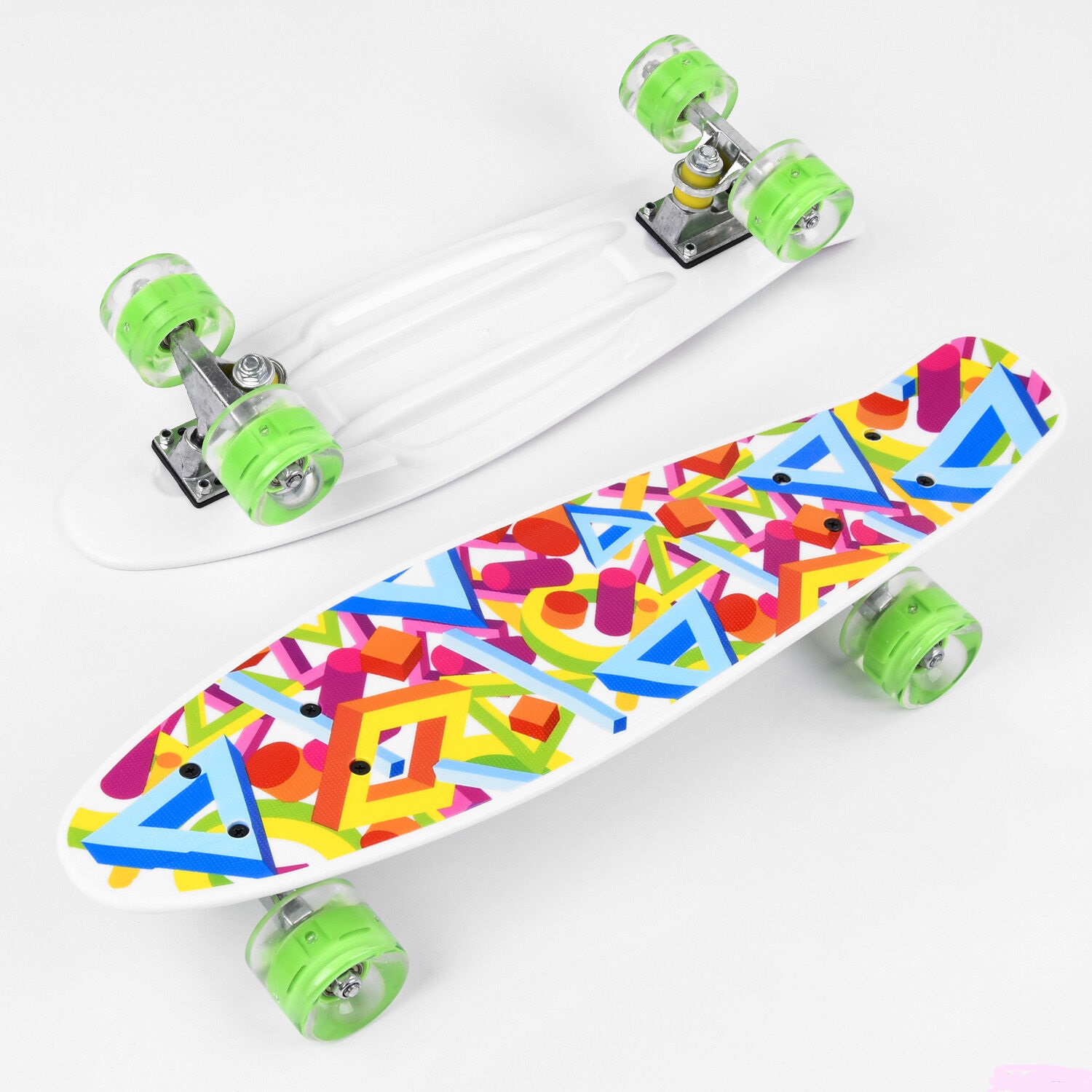 

Скейт Пенни Борд P 10765 Best Board Со Светящимися Колесами, Доска 55 См