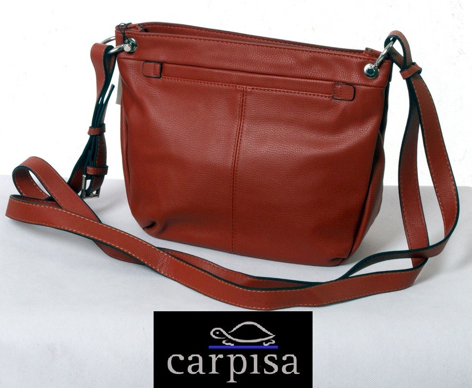 

Элегантная женская сумка Carpisa 090212 30Х25Х11 cm красно-коричневая