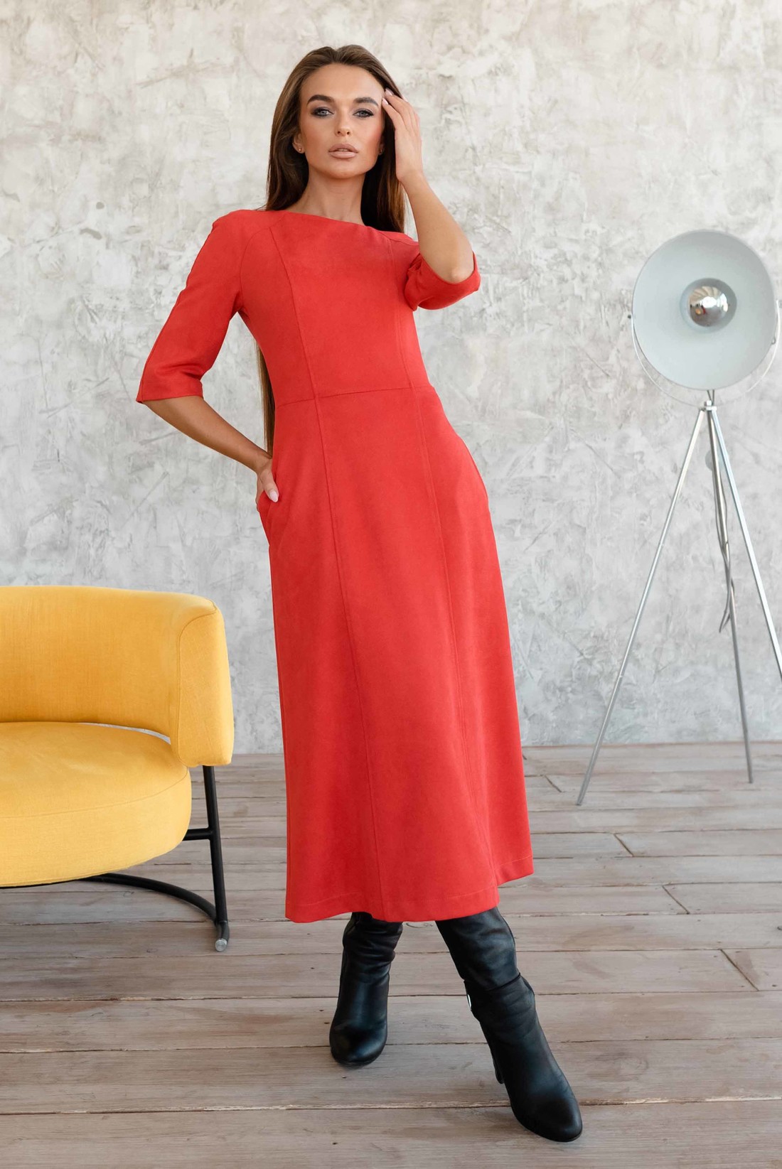 

Платье Ри Мари Аделайн ПЛ 1720  красный, Платье Ри Мари Аделайн ПЛ 1720 52 красный