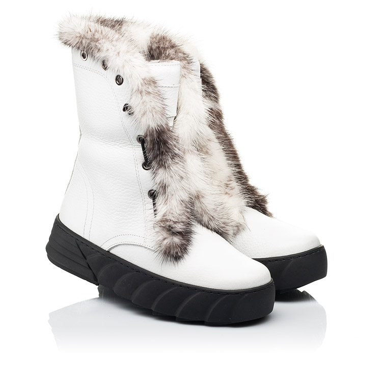 

Зимние сапоги на меху Woopy Fashion 33 белый (7251)
