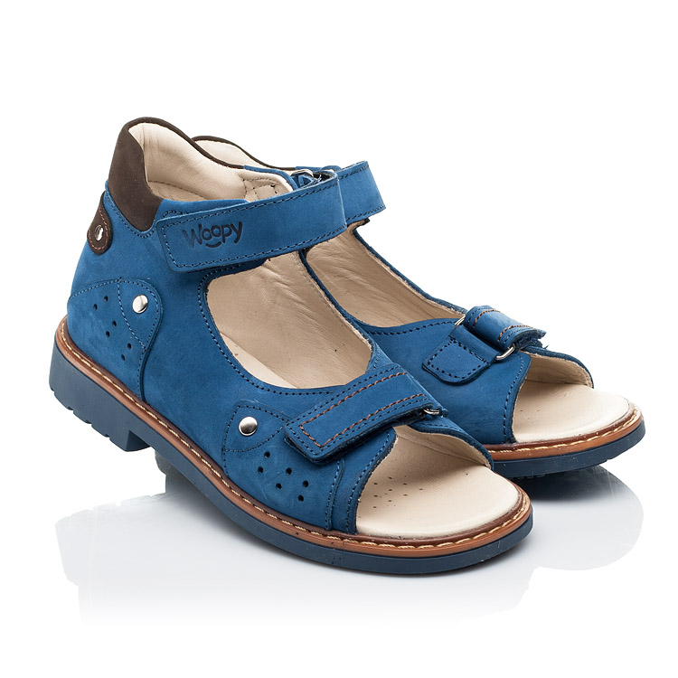 

Босоножки Woopy Orthopedic 26 синий (8001)