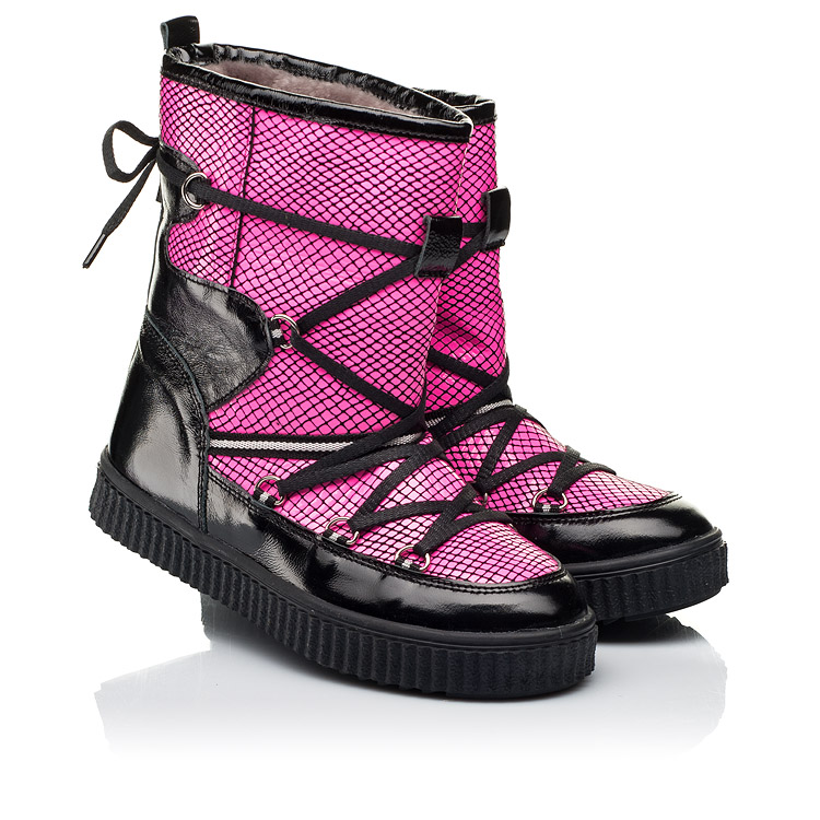 

Зимние сапоги на меху Woopy Fashion 35 розовый (7237)