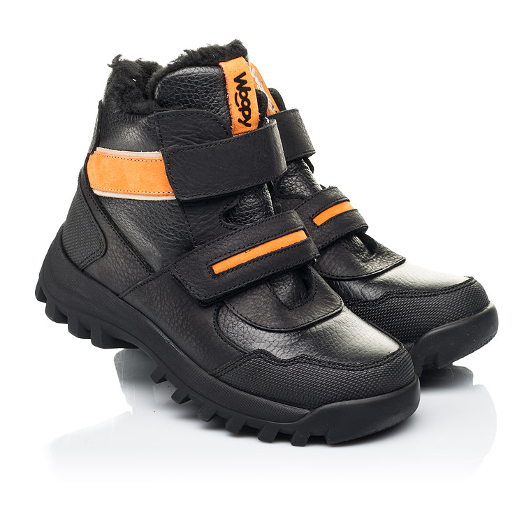 

Зимние ботинки на шерсти Woopy Fashion 23 черный (7226)