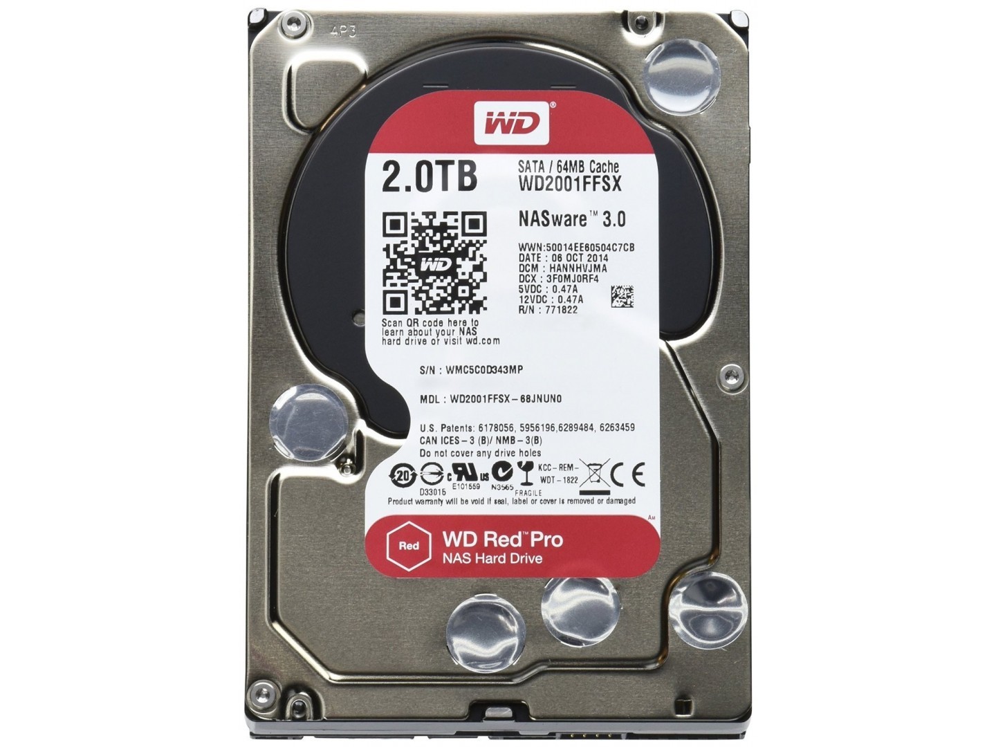 

Жесткий диск 3.5 2TB WD (WD2002FFSX)