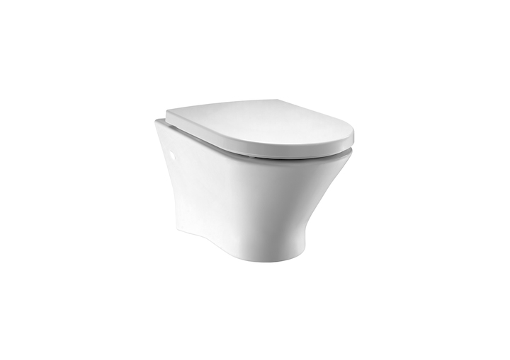 

Унитаз подвесной Roca Nexo c сиденьем Soft-Close A34H648000 белый (28718)