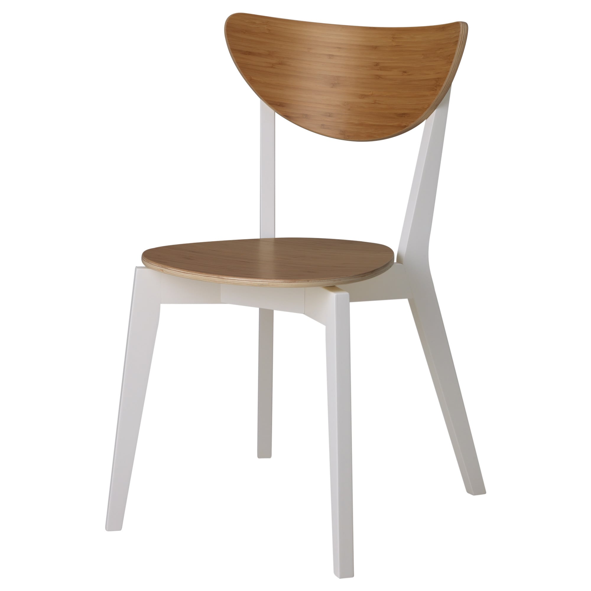 

Стул IKEA NORDMYRA белый, бамбук 803.732.27