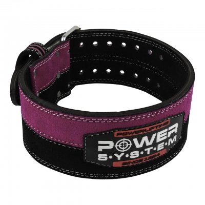 

Пояс для пауэрлифтинга Power System PS-3850 Strong Femme Black and Pink M (SKL24-252449)