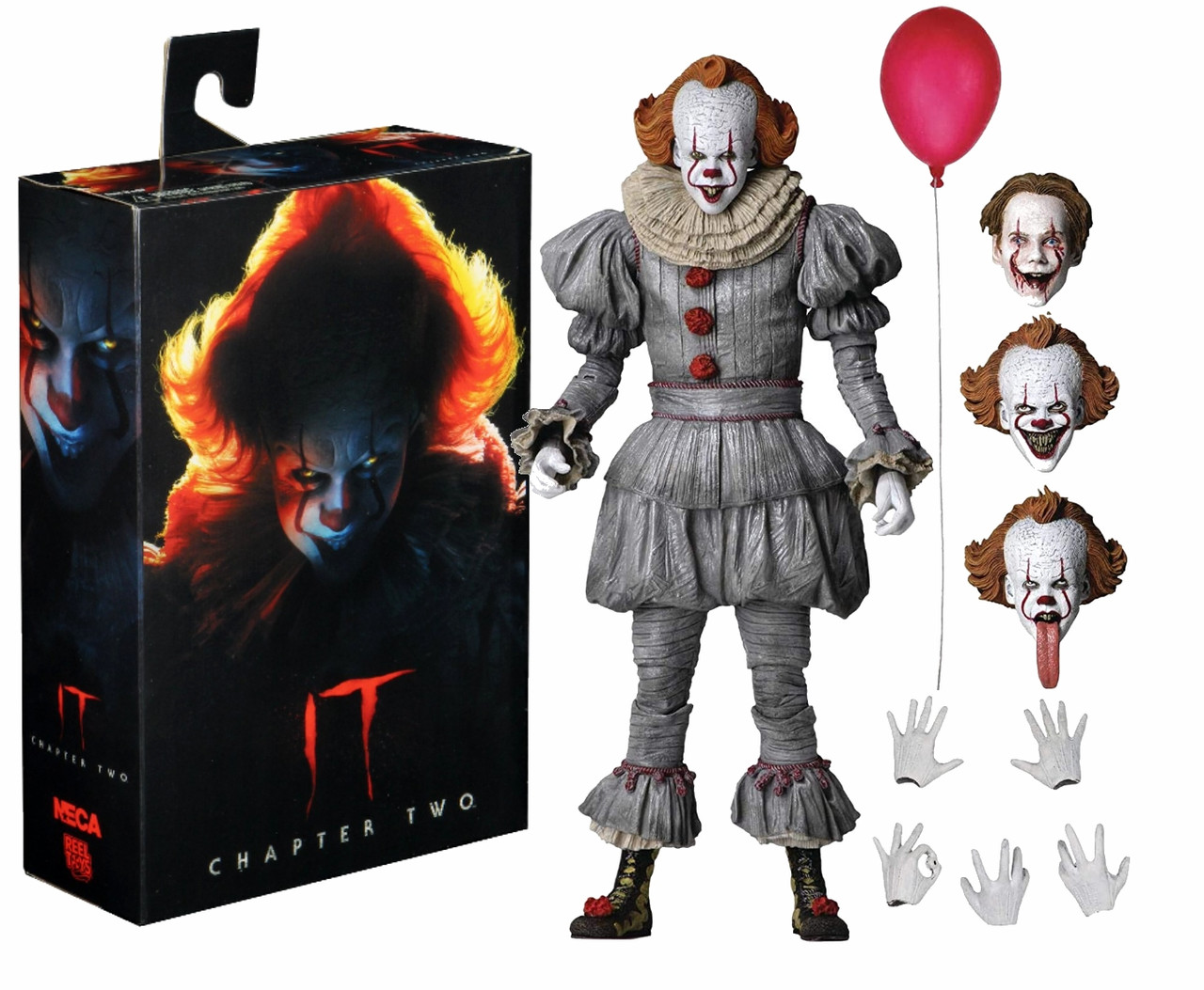 Фигурка Neca Toys IT Chapter 2 Ultimate Pennywise 2019 Movie Оно Пеннивайз  18 см PN303 – фото, отзывы, характеристики в интернет-магазине ROZETKA от  продавца: Gooood Toys & Game | Купить в Украине: