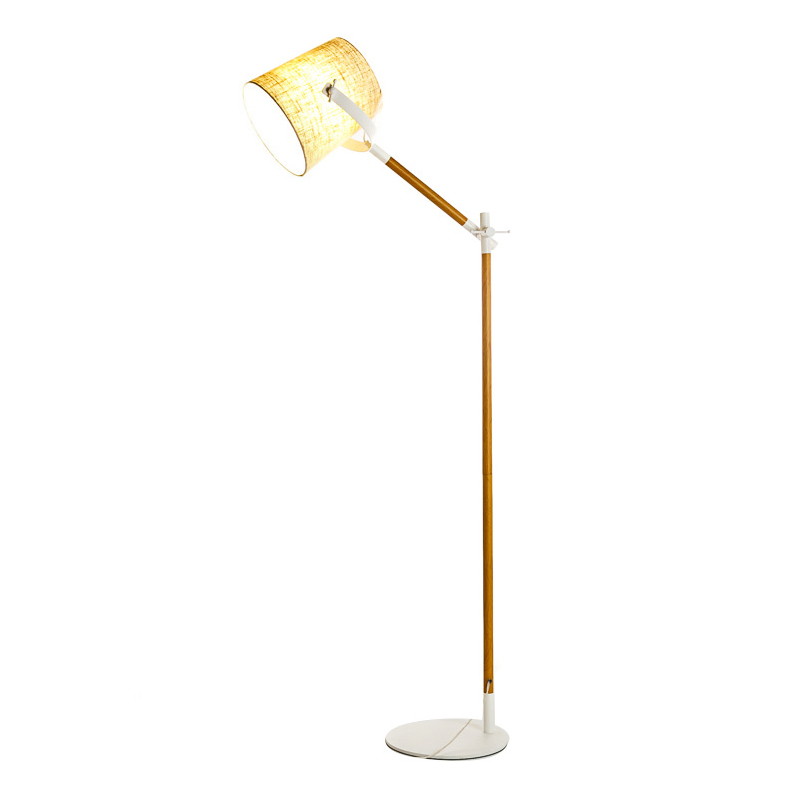 

Торшер с абажуром Light House ES-15628F бежевый