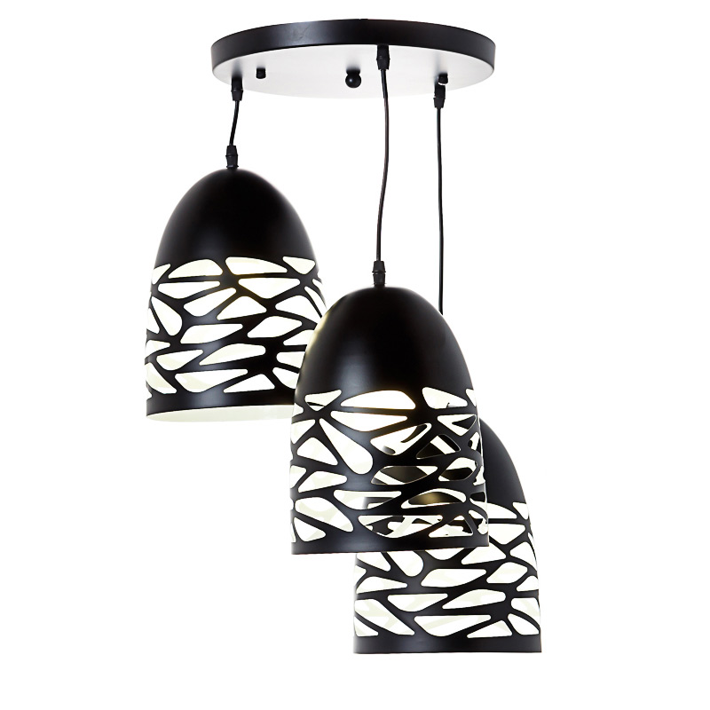 

Люстра подвесная Light House ES-15624/3 (black) черная