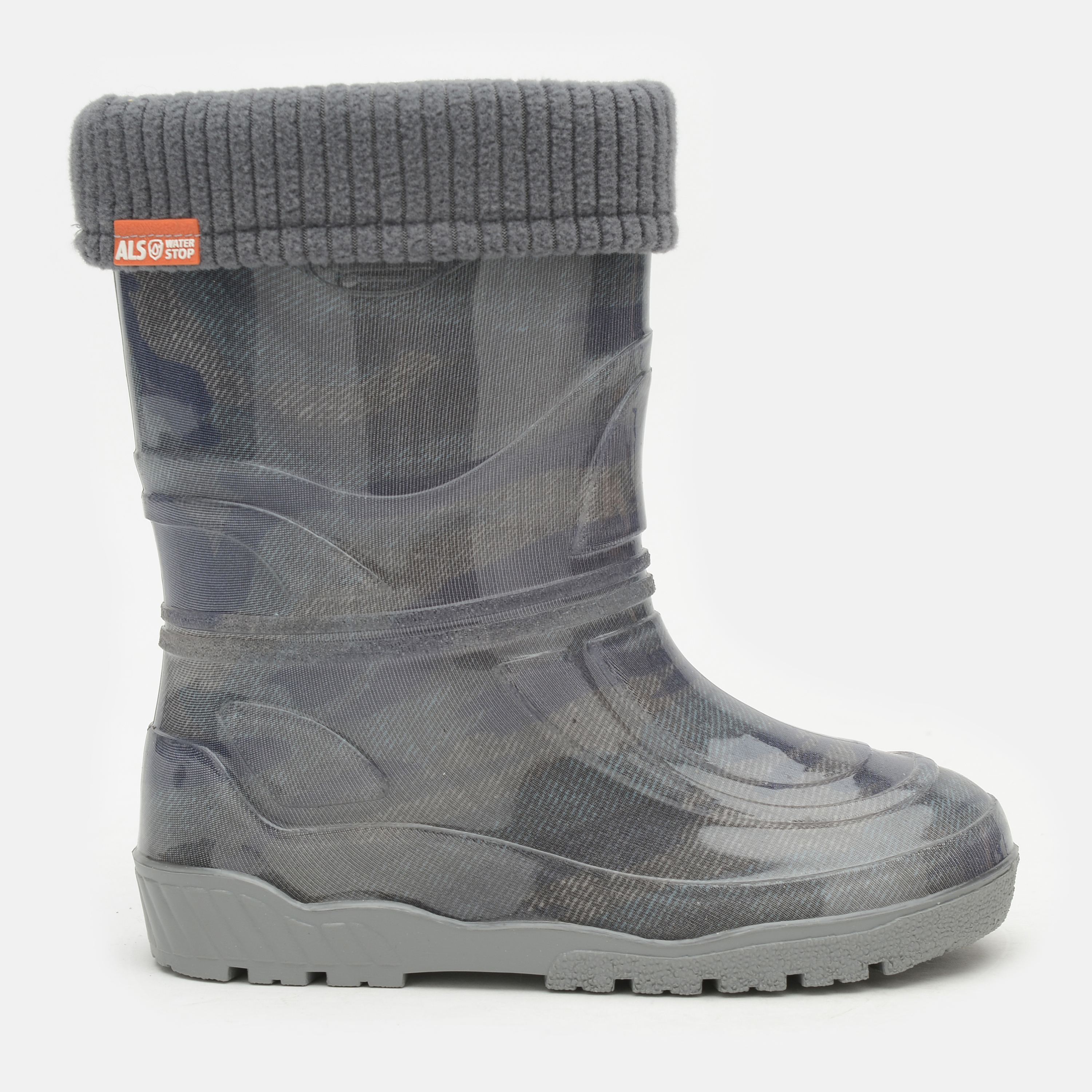

Резиновые сапоги Alisa Line Color 301 29 (18.3 см) Серые