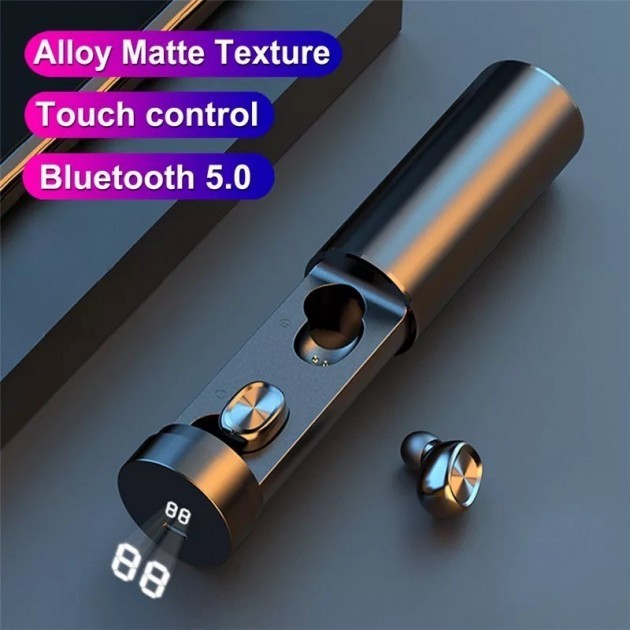 

Бездротові Bluetooth-навушники Robotsky B9 TWS Black