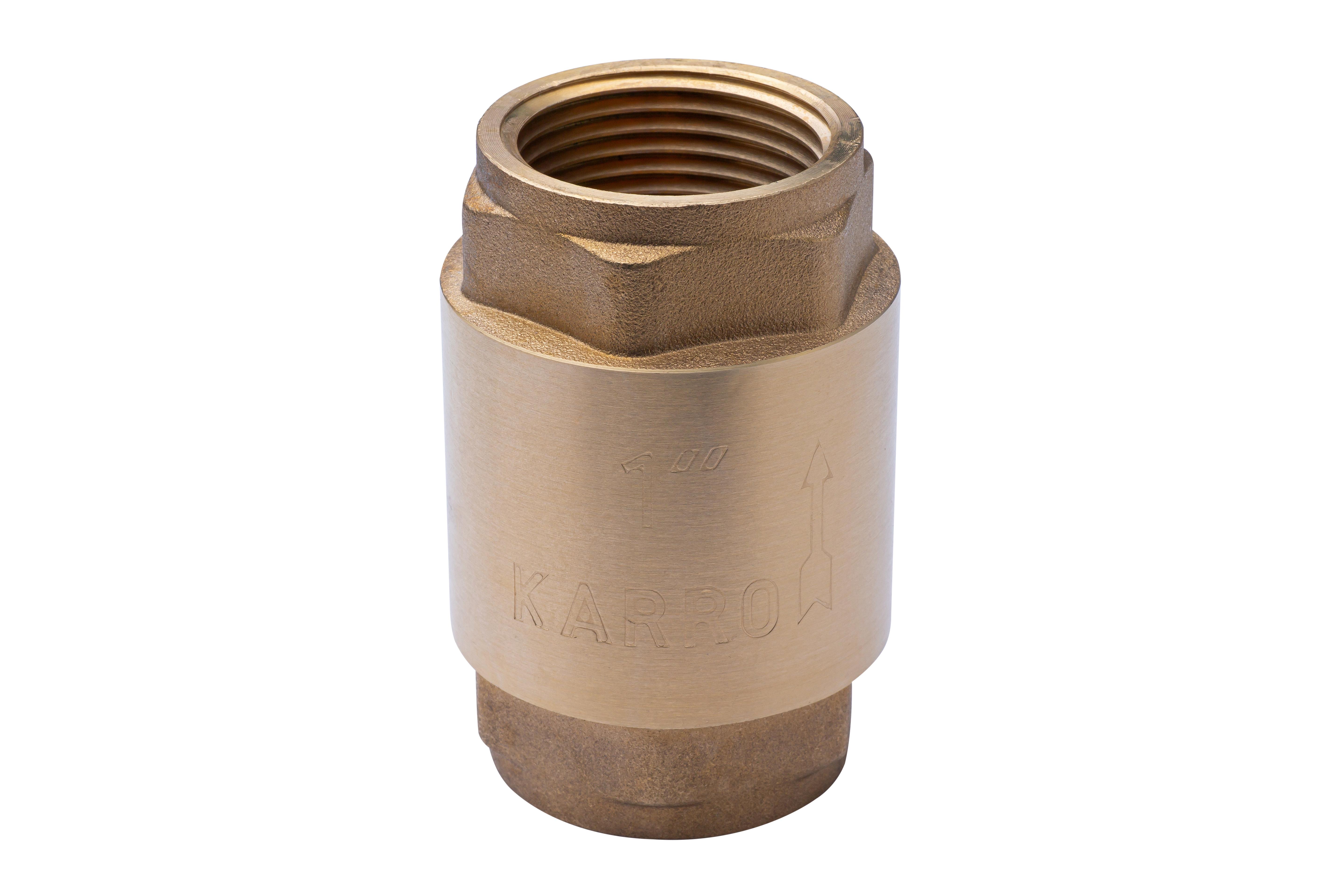 

Зворотній клапан KARRO 3/4" латунний