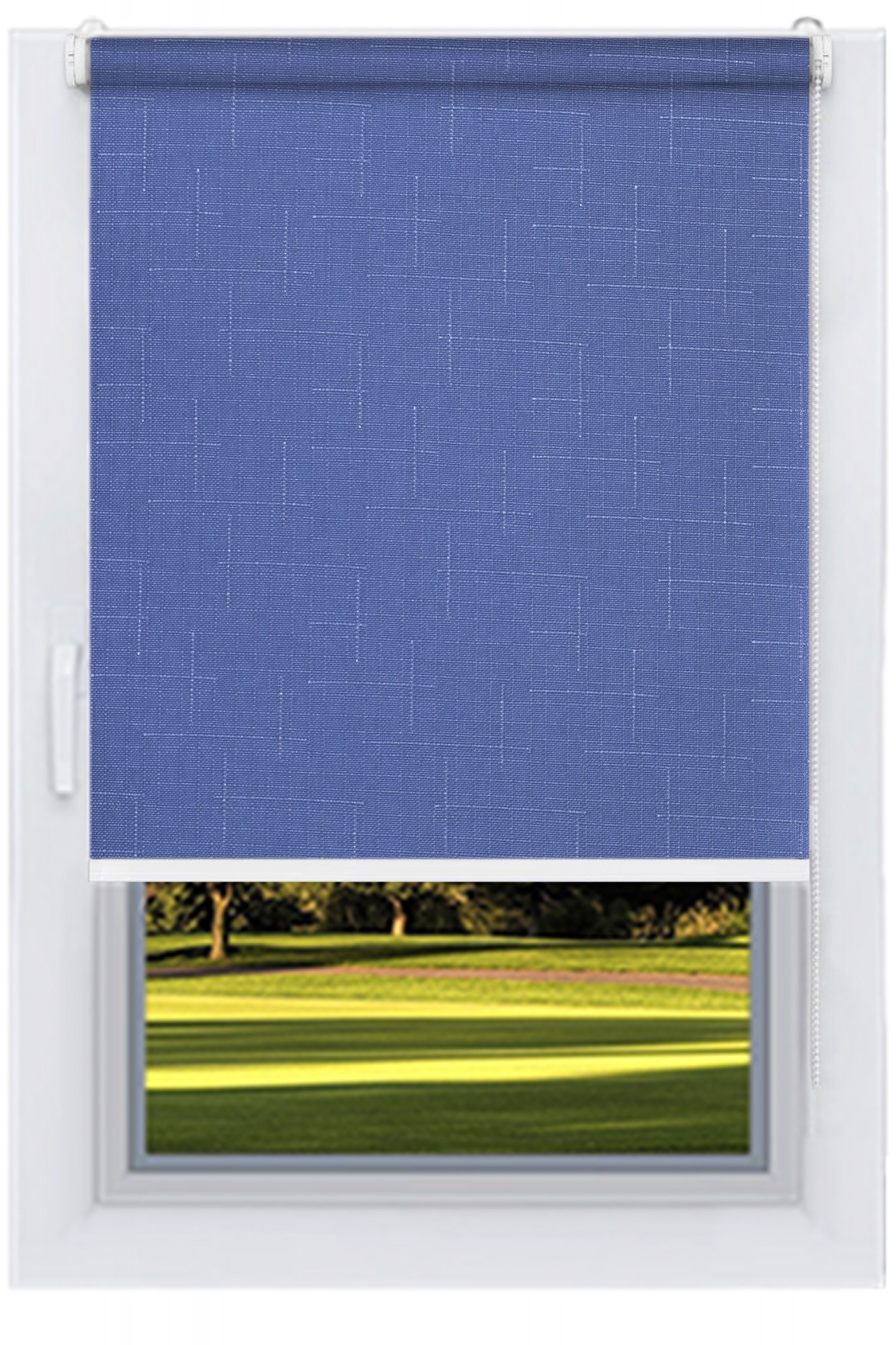 

Ролета тканевая DECOLUX 50х250 LEN Джинсы вал 32