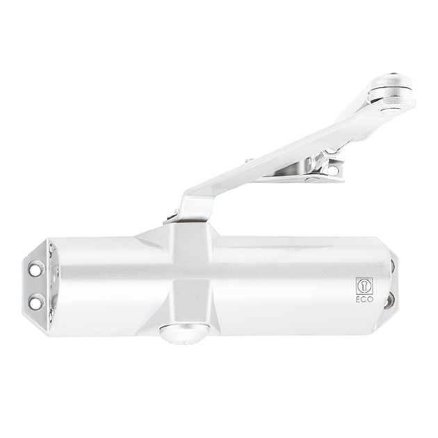 

Дверной доводчик ECO-Schulte TS-10D EN 2-4, Белый RAL9016, без тяги