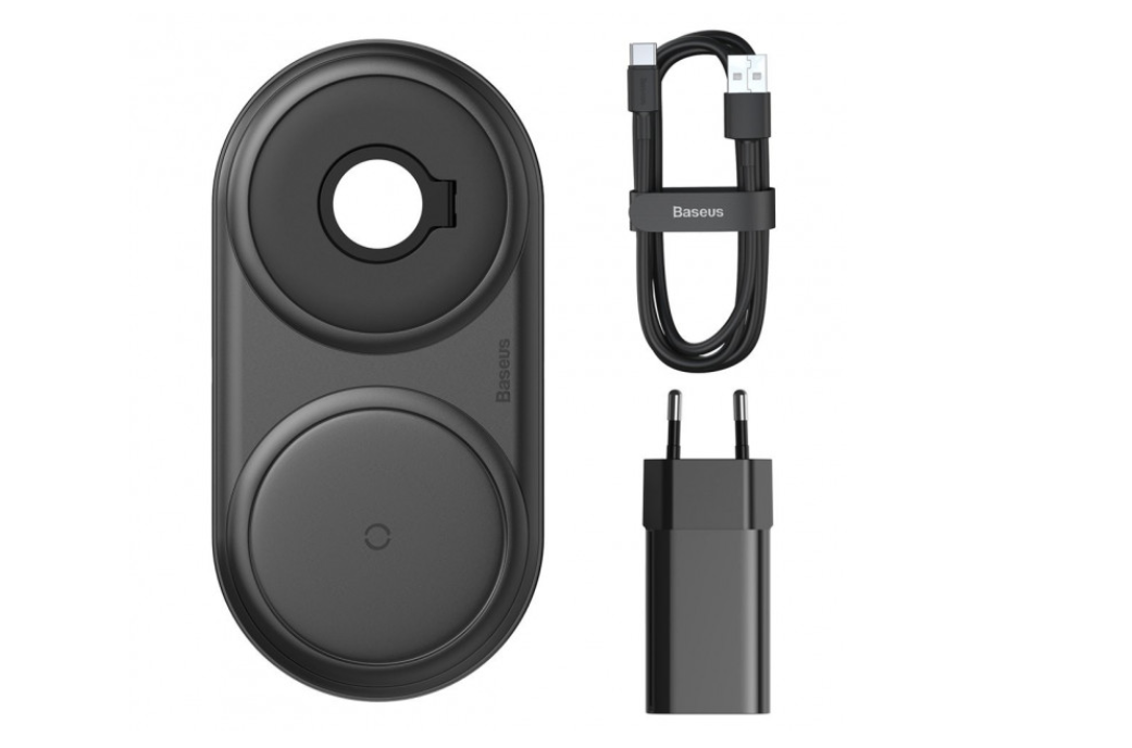 

Бездротовий зарядний пристрій Baseus Black (WXPL-B01)