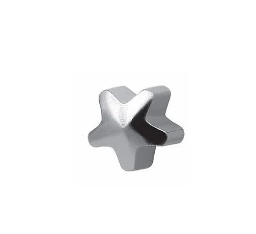 

Серьги-иглы для прокола мочки уха Studex M501W звездочка мини 2мм
