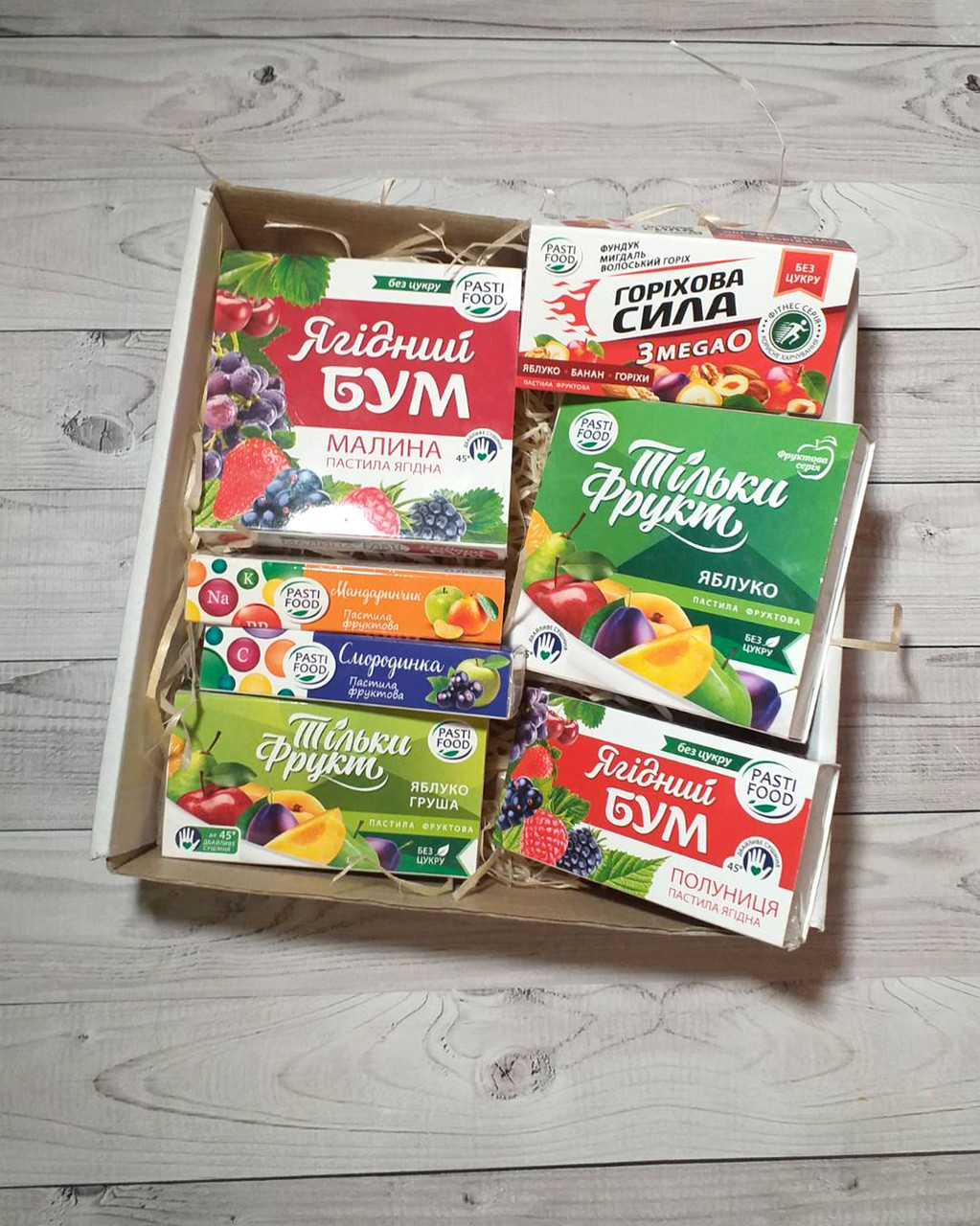 

Подарунковий набір пастили PastiFood "На пробу"