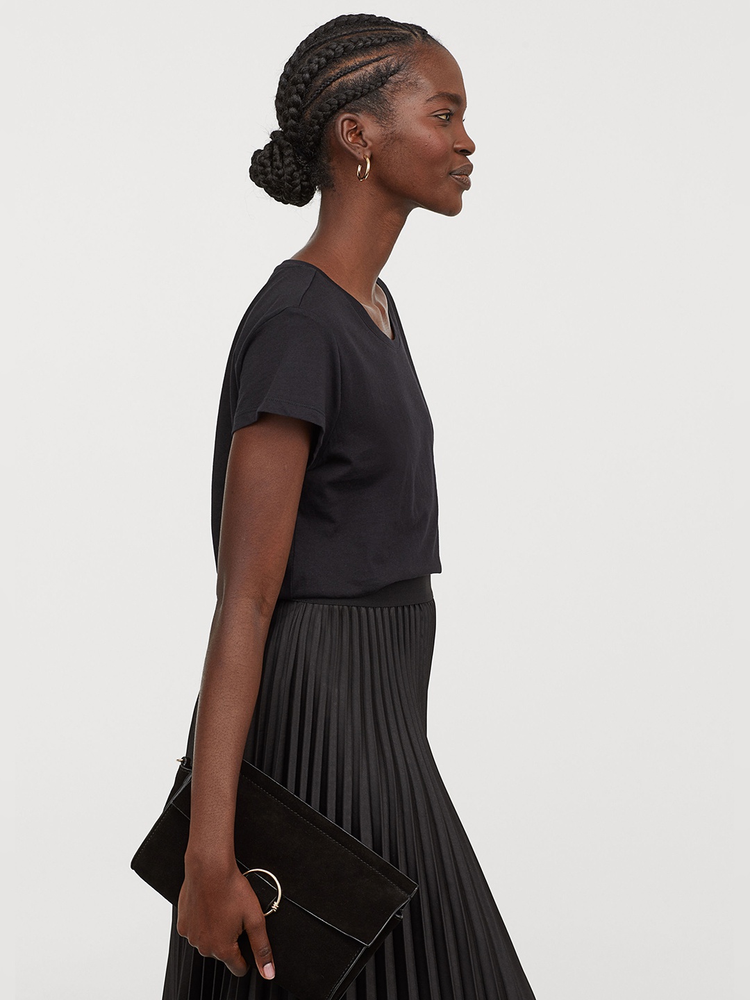 

Футболка H&M 0610776 M Черная