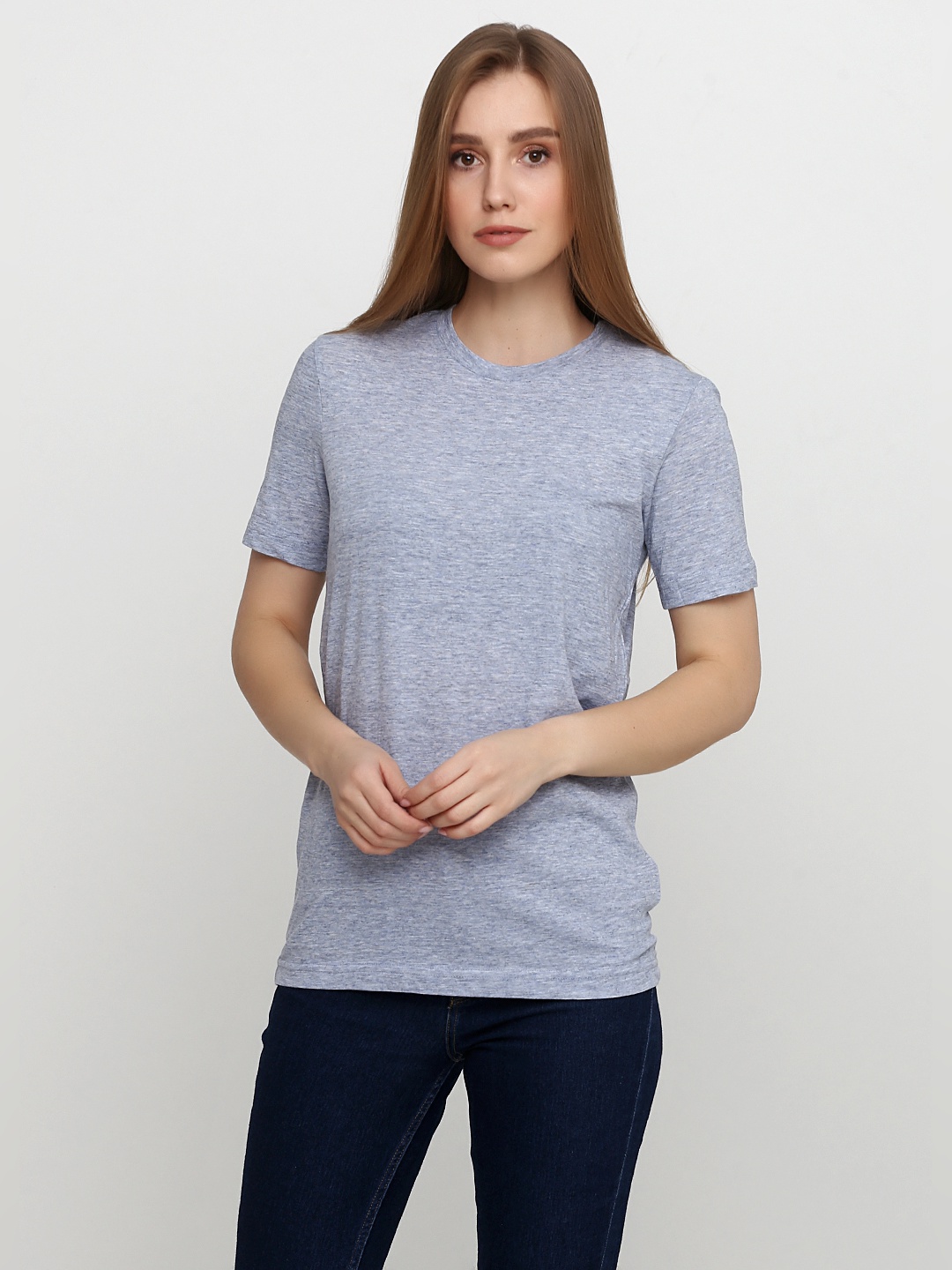 

Футболка H&M 0229656_01 XS Голубая (KZ2000000586588_LD2000000586588)