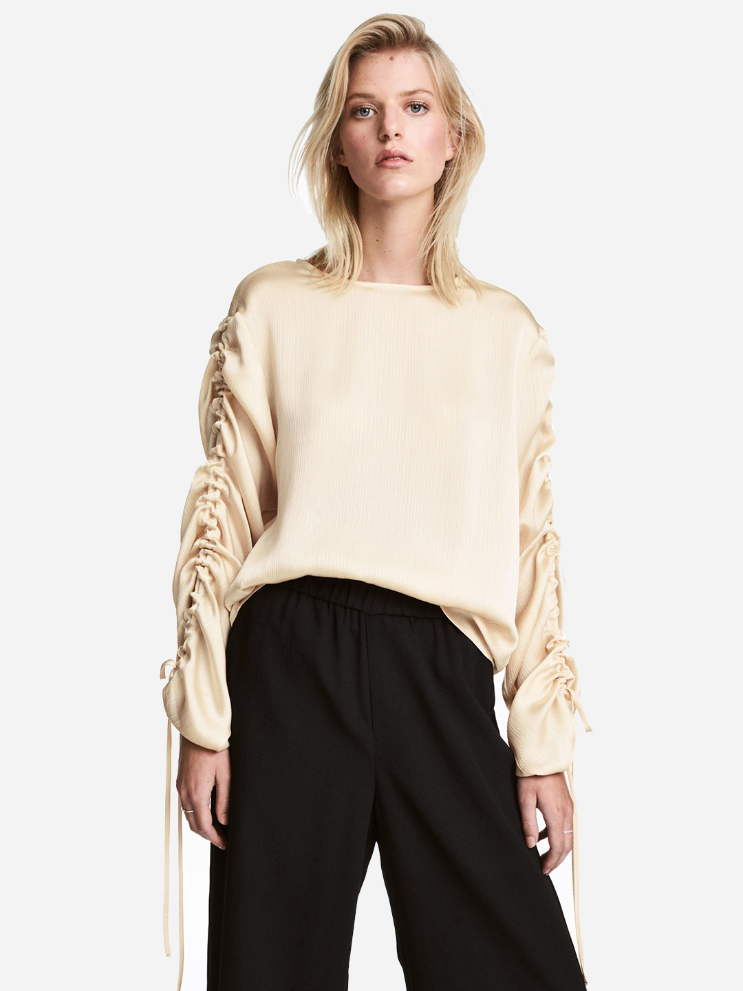 

Блузка H&M 0510556_02 36 Бежевая