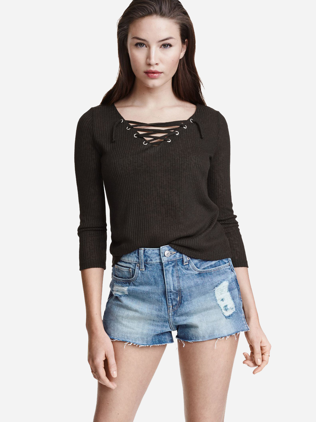 

Пуловер H&M 0382746 XS Черный