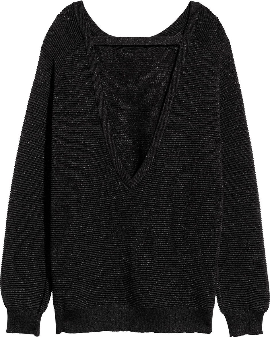 

Джемпер H&M 0552588_01 M Черный
