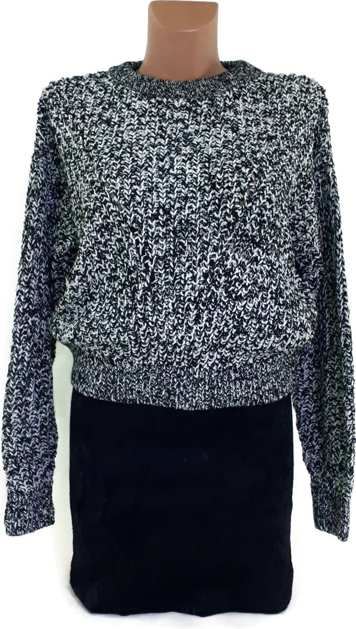 

Джемпер H&M 0574060_02 XS Черный с белым