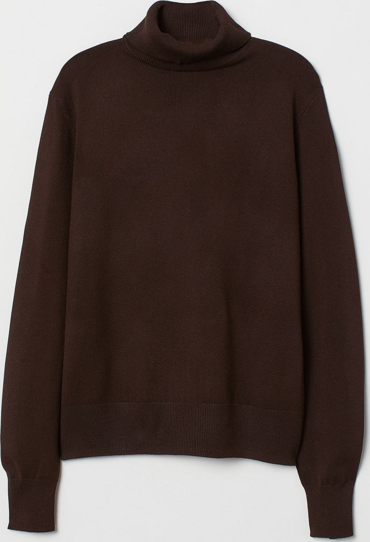 

Свитер H&M 0673677 XS Темно-коричневый
