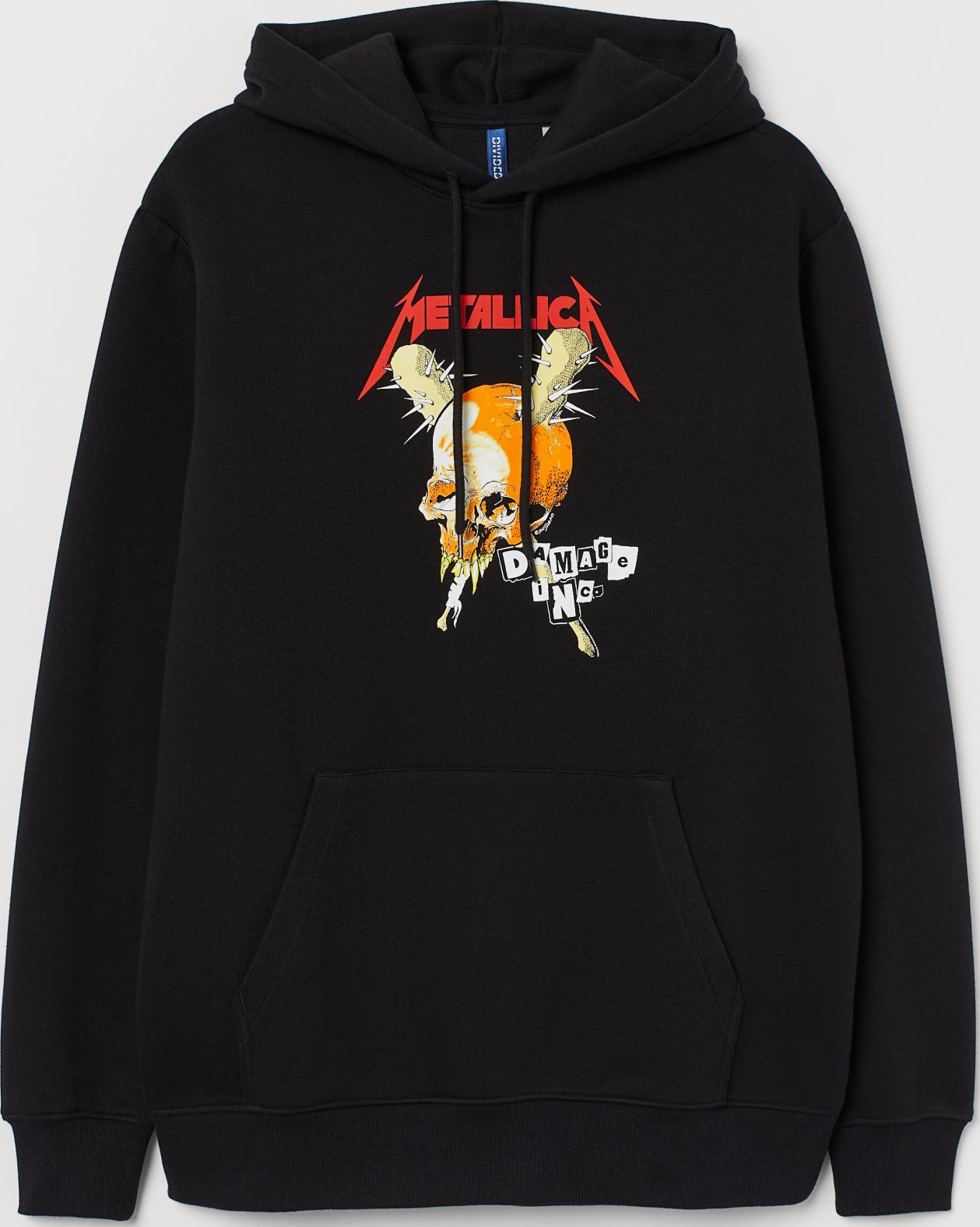 

Худи H&M 0797818_металика M Черное