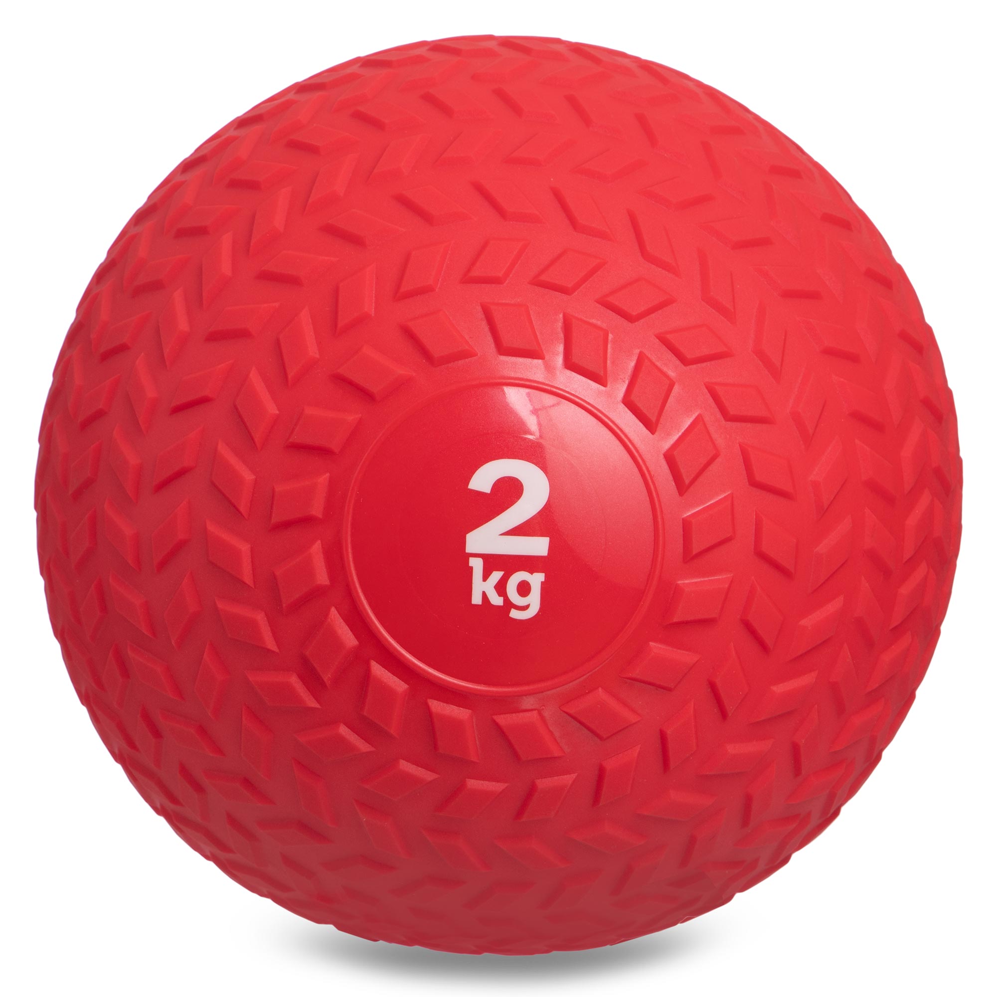 

Мяч набивной слэмбол для кроссфита рифленый Record SLAM BALL 2 кг
