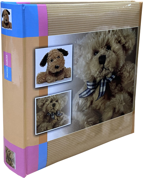

Фотоальбом EVG Teddy bear 10x15x200 Ламинированный картон Разноцветный (BKM46200 Teddy bear)